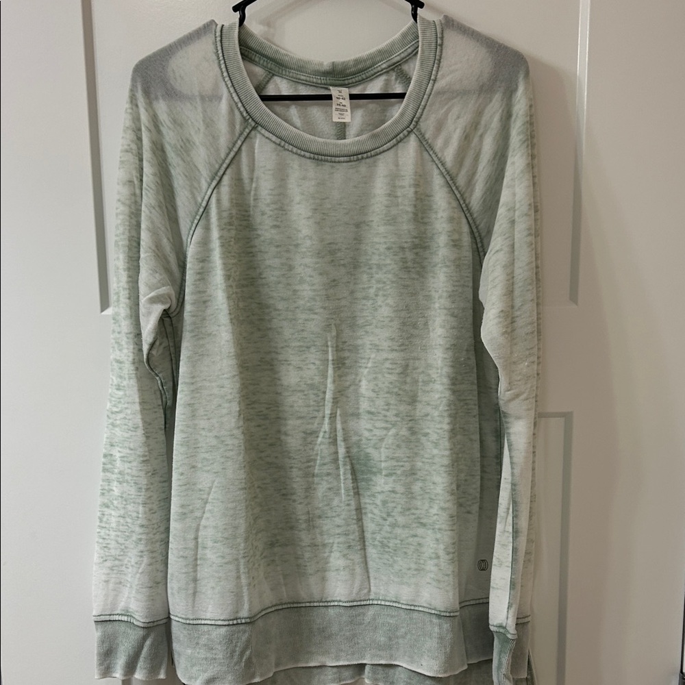 Balance Collection Mint Green Heather Pullover Sweatshirt
